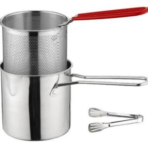 Chef Crocante Olla Freidora Cesta +Pinzas