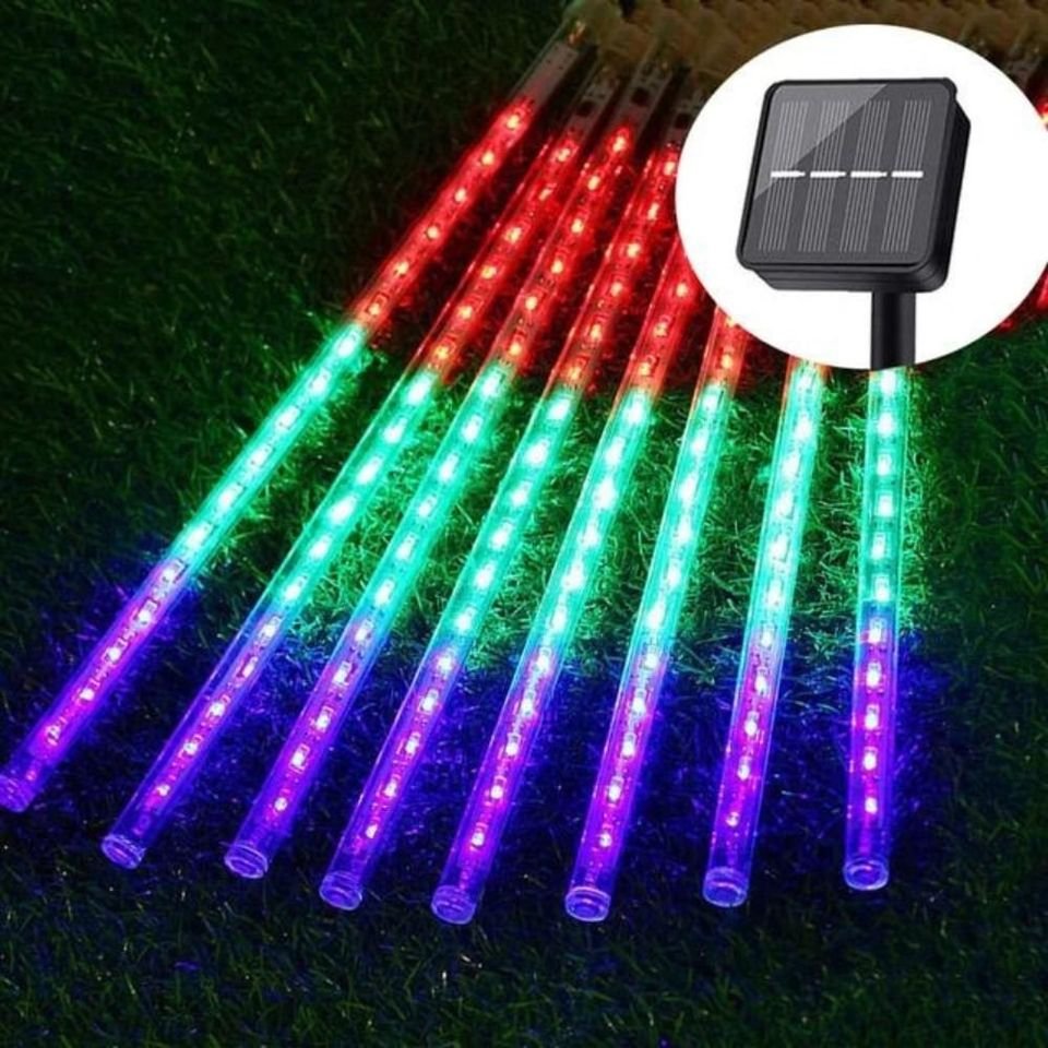 instalacion led lagrima meteoro x8 solar instalacion led lagrima meteoro x8 solar