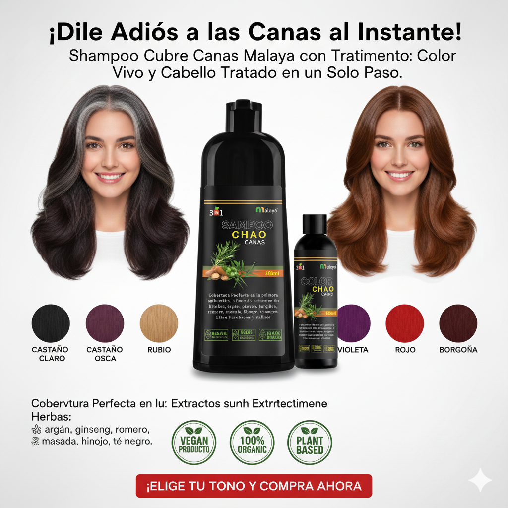 shampoo cubre canas malaya con tratmiento shampoo cubre canas malaya con tratmiento