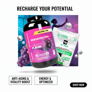 x1 resveratrol 12.600 ultra + x1 sachet de citrato